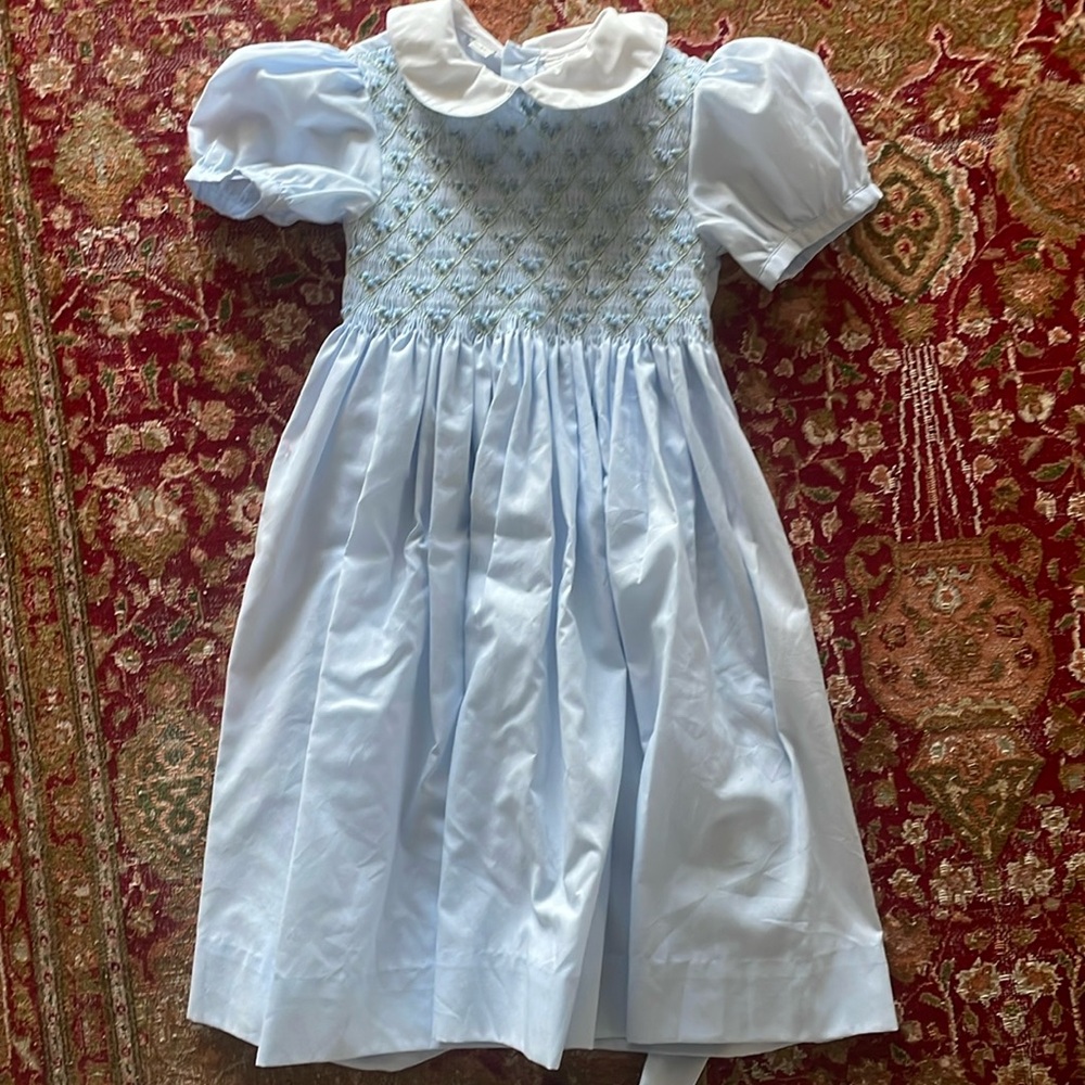 Friedknit creations Smocked Dress size 4